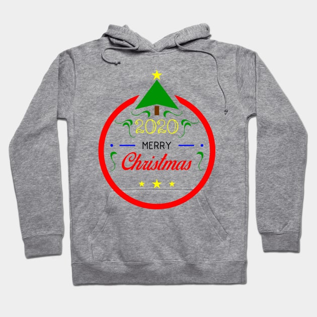 20 - 2020 Merry Christmas Hoodie by SanTees